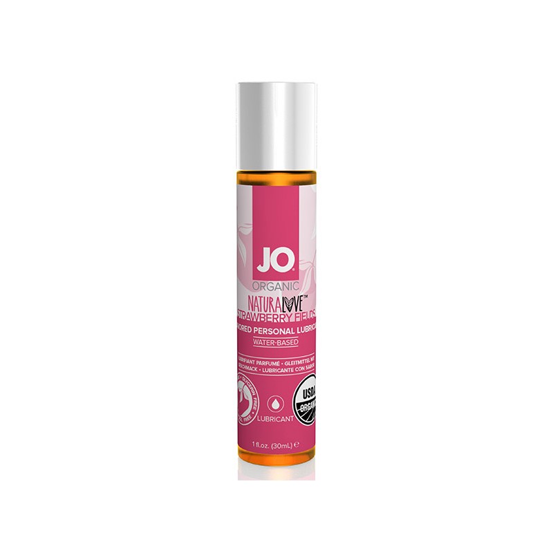 NaturaLove Organic Lubricant Strawberry 30 ml System Jo 251673