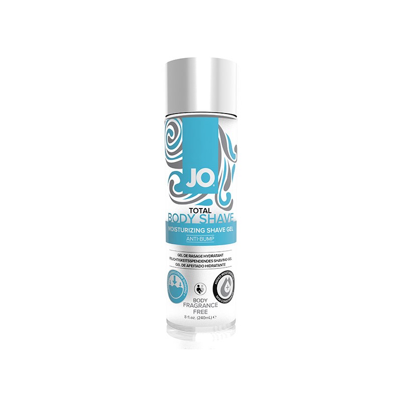 Sieviešu skūšanās krēms bez smaržas 240 ml System Jo 48002