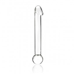 Dildo tal-Ħġieġ Kap Realistiku Glas E25394