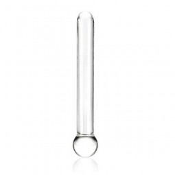 Dildo tal-Ħġieġ Dritt Glas E25396
