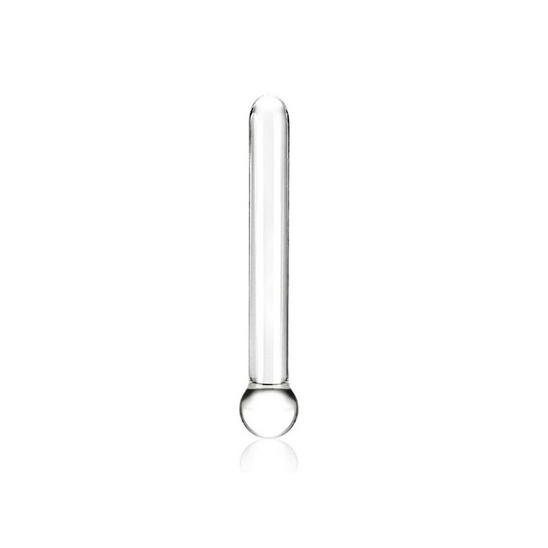 Прямой стеклянный дилдо Glas E25396