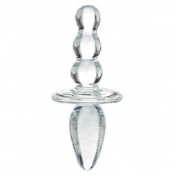 Titus Beaded Glass Butt Plug Glas 62845