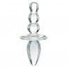 Butt Plug di Vetro a Forma di Palline Titus Glas 62845