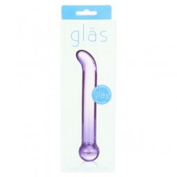 Dildo Tickler Punto G Vetro Viola Glas 63156