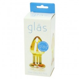 Butt Plug di Vetro Over Easy Glas 63187