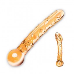 Orange Tickler Glass Dildo Glas 63217