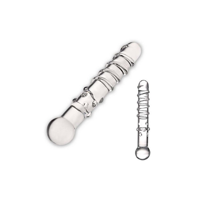 Callisto Clear Glass Dildo Glas 63422