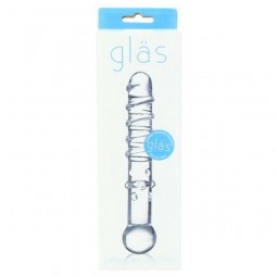 Callisto Clear Glass Dildo Glas 63422