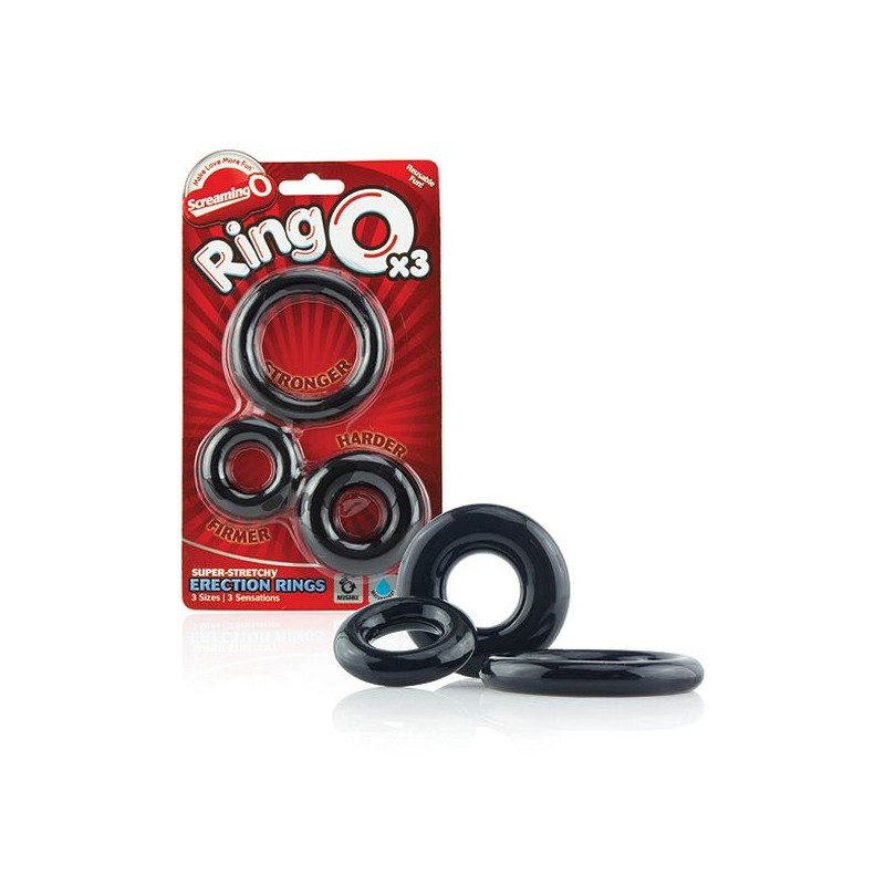 RingO 3 (Komplekts) The Screaming O SC-RNGO-3P