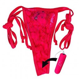 Вибратор с пультом ДУ Power Panty, красный The Screaming O SCPNTY-R-110