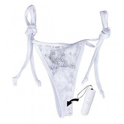 Vibrators ar pulti Panty balts The Screaming O SCPNTY-W-110