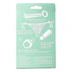 Вибратор с пультом ДУ Power Panty, белый The Screaming O SCPNTY-W-110