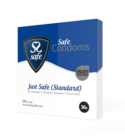 Стандартные презервативы Just Safe 36 штук Safe 20442