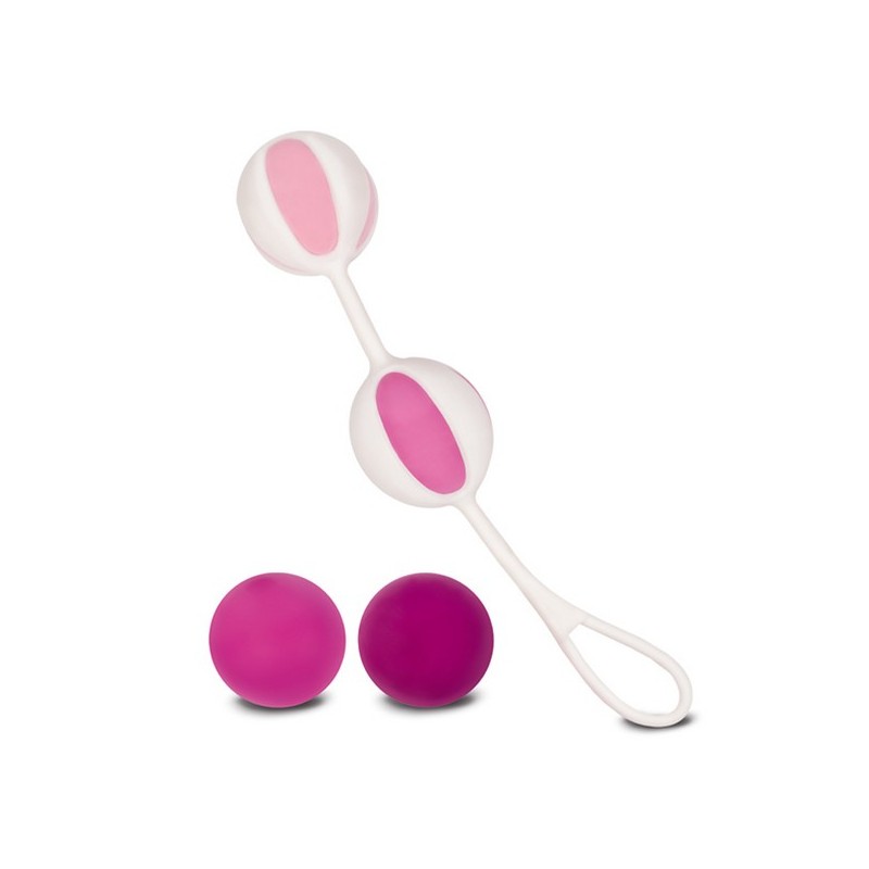 2 rozā lodītes Geisha Fun Toys 10202