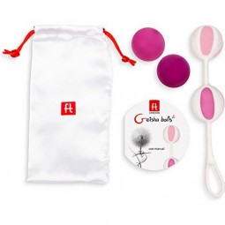 2 rozā lodītes Geisha Fun Toys 10202