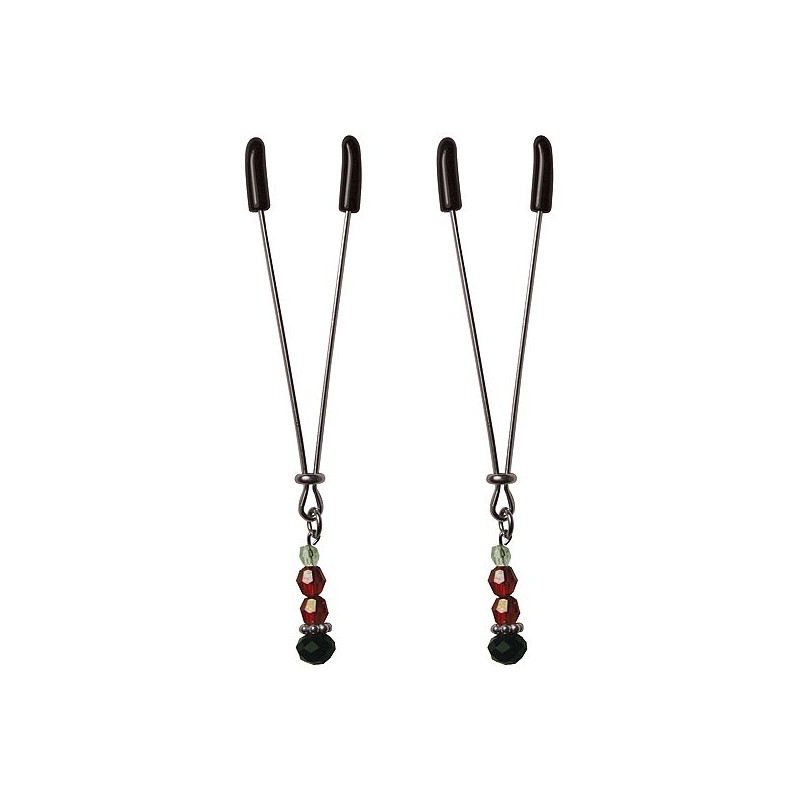 Ruby black krūšu galu klipši Sexperiments SS510-82