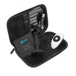 Butt Plug con Telecomando Novice Nero B-Vibe 82246