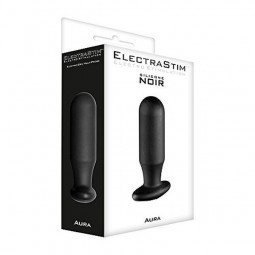 Силиконовый многофункциональный вибратор Aura Pro, черный ElectraStim EM31000