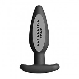 Butt Plug Medio Silicone Noir Rocker ElectraStim NS6949