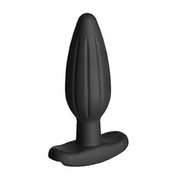 Butt Plug Medio Silicone Noir Rocker ElectraStim NS6949
