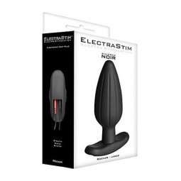Silicone Noir Rocker Large Butt Plug ElectraStim NS6950
