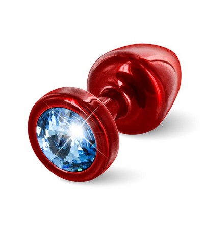 Anni Butt Plug Round Red & Blue 25 mm Diogol 72615