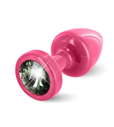 Anni Butt Plug Round Pink & Black 25 mm Diogol 72653
