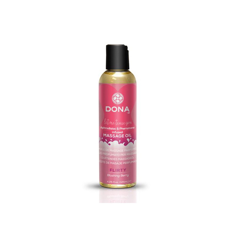 Scented Massage Oil Blushing Berry 110 ml Dona 5178