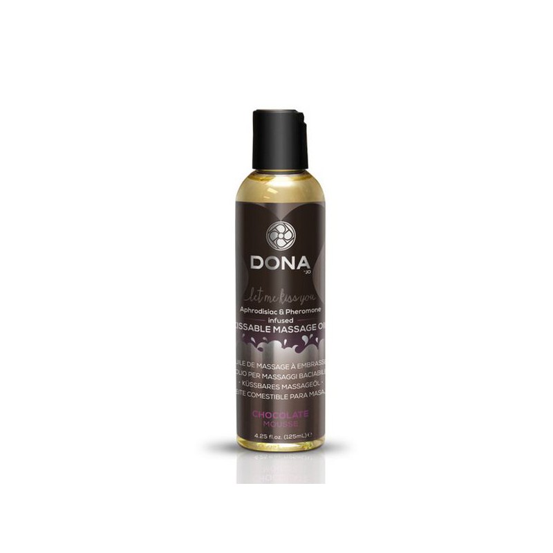 Kissable Massage Oil Chocolate Mousse 125 m Dona D40537