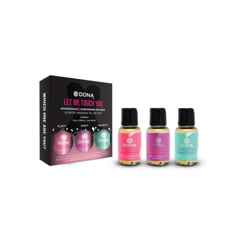 Scented Massage Gift Set (3 x 30 ml) Dona 6007