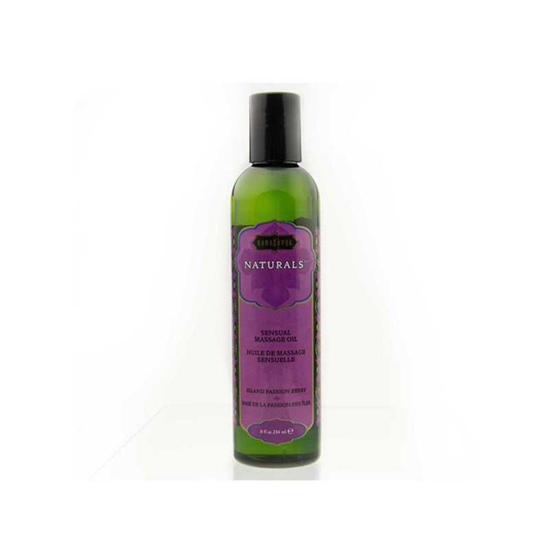 Naturals Massage Oil Island Passion Berry Kama Sutra 10245