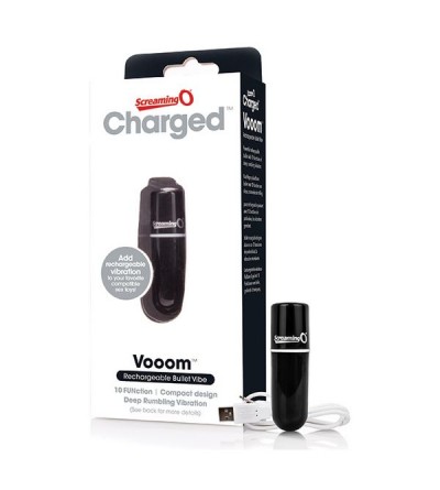 Charged Vooom Bullet Vibe Black The Screaming O 12419