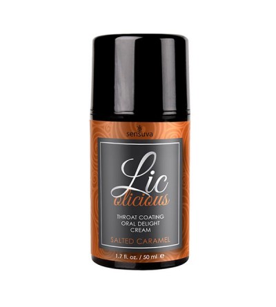 Lic-o-licious Salted Caramel Oral Delight Cream 50 ml Sensuva 7457