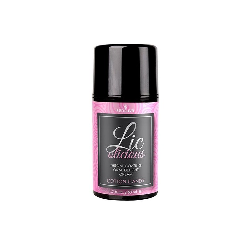 Lic-o-licious Cotton Candy Oral Delight Cream 50 ml Sensuva 7266
