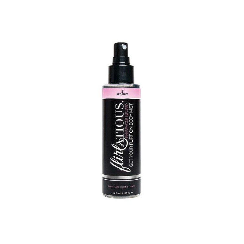 Flirtatious Vanilla, Sugar, un Sweet Pea Pherom Viens Ķermenis Migla 125 m Sensuva 7549