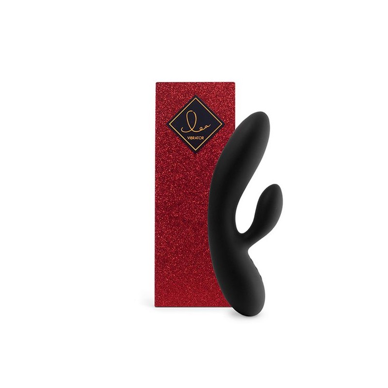 Lea Vibrators Melns (Spīdumi) FeelzToys 72756