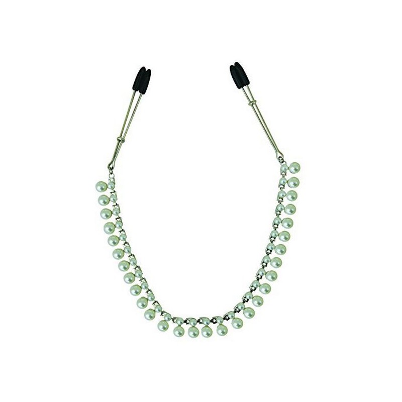 Midnight Pearl Chain Nipple Clips Накладки на соски Sportsheets SS520-33