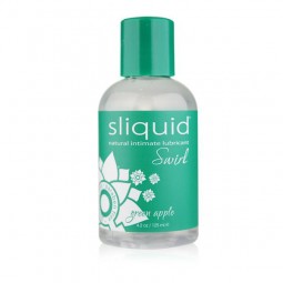 Лубрикант Naturals Swirl зеленое яблоко, 125 мл Sliquid 9176