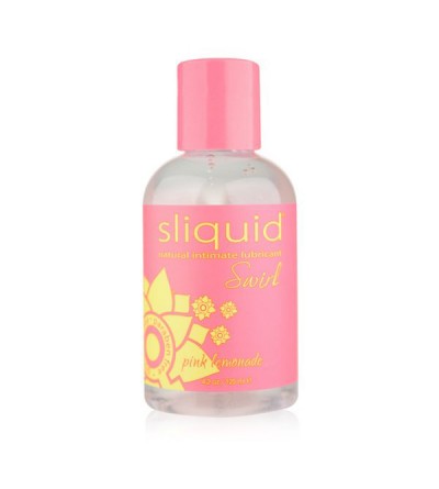 Lubrikants Naturals Swirl rozā limonāde, 125 ml Sliquid 9169