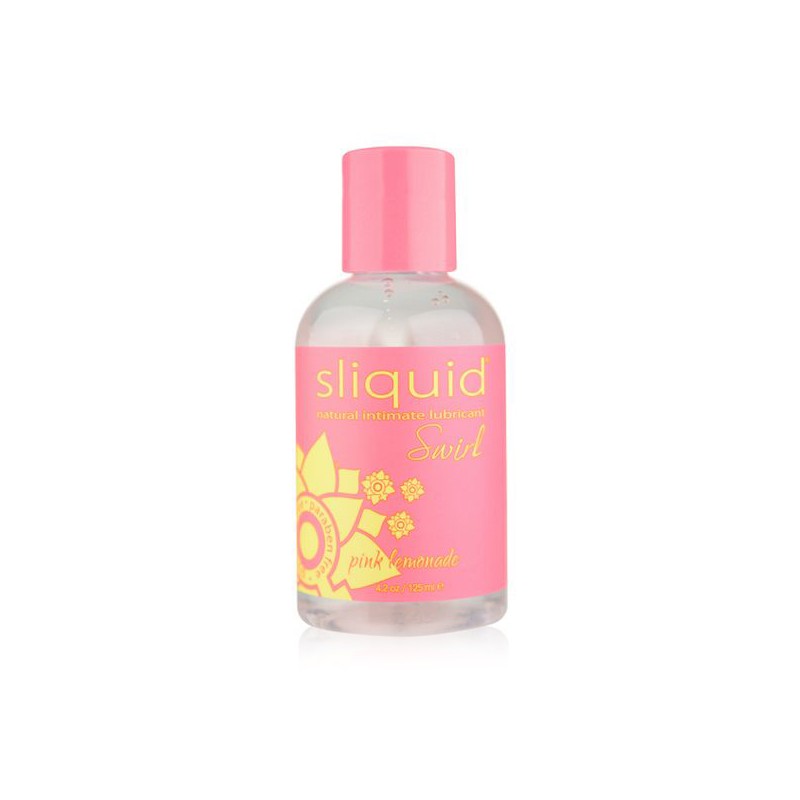 Lubrificante Naturals Swirl Limonata Rosa 125 ml Sliquid 9169