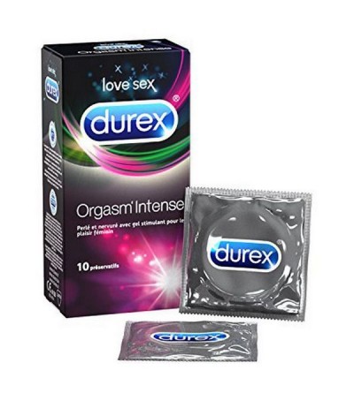 Preservativi Intense Orgasmic 10 pezzi Durex 1478