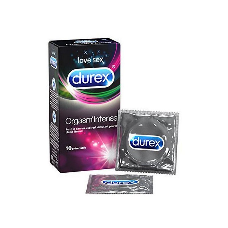 Preservativi Intense Orgasmic 10 pezzi Durex 1478