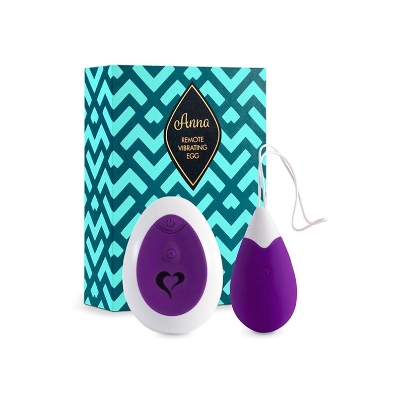 Anna Tālvadības Vibrējošā Ola Purpura FeelzToys 72916