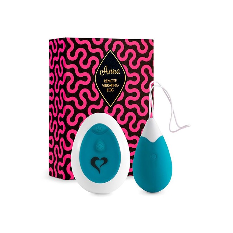 Anna Vibrating Ogg Remote Deep Green FeelzToys 72930