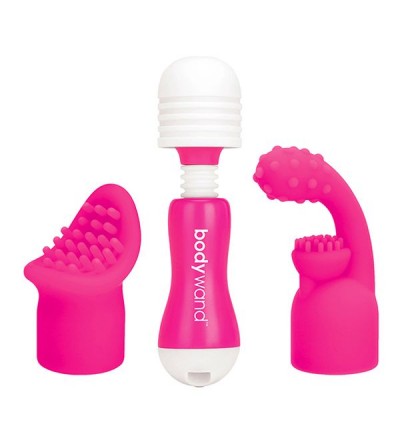 Rechargeable Mini Pink With Attachment Bodywand 2078