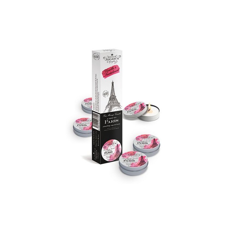 Set di Candele Erotiche Parigi Petits Joujoux 67700 (5 pcs)