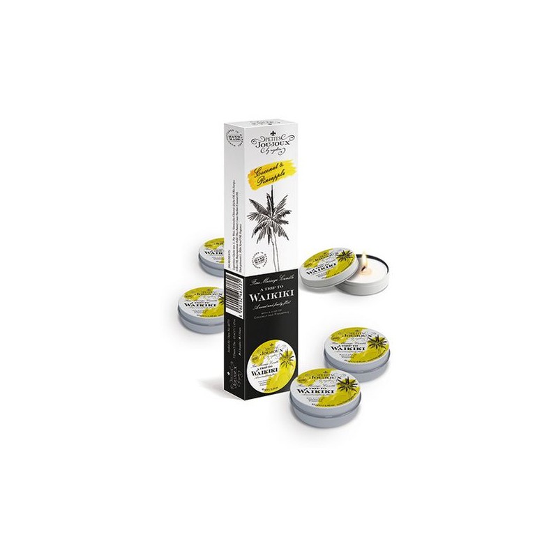 Erotisko Sveču Komplekts Waikiki Petits Joujoux 67731 (5 pcs)