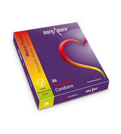 Tasty Skin Condoms (36 pcs) MoreAmore 43471