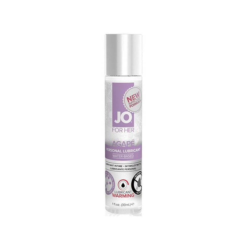 Lubrificante Effetto Caldo Agape (30 ml) System Jo SJ41015
