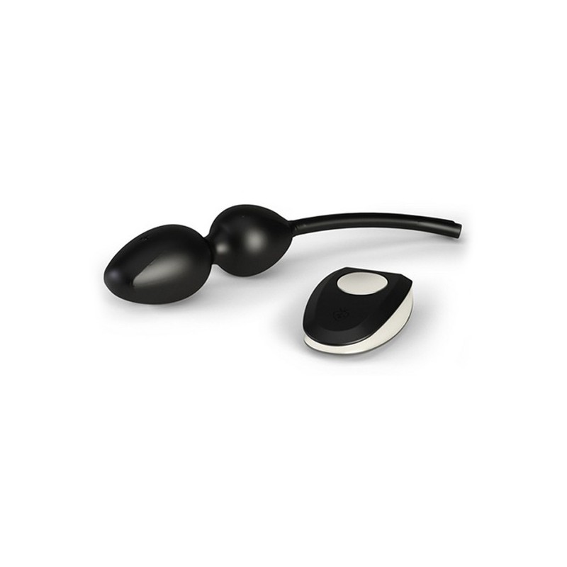 Vaginālās viedlodītes Jane Kegel Balls, melnas Mystim 62873 (20,8 cm)